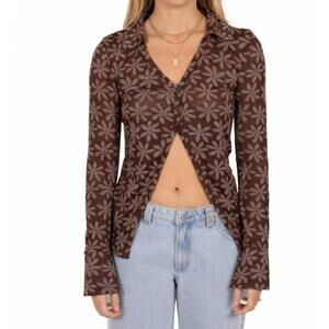 NEW RUSTY winnie top in chocolate